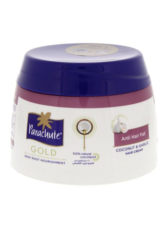 Gold Anti Hair Fall Coconut And Garlic Hair Cream 210ml