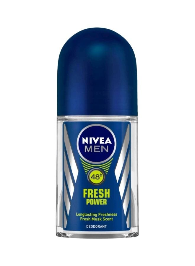 Fresh Power Anti-Perspirant Roll On Deodorant Blue/Silver/Green 50ml