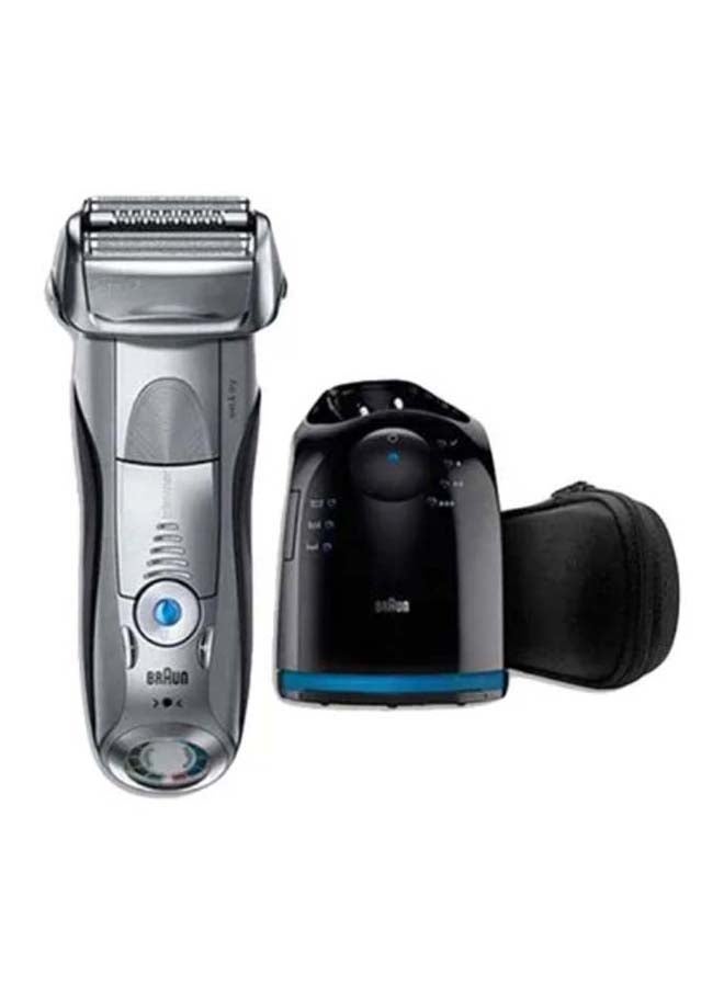 Series 7 - 7899C Smart Sonic Technology Shaver Set Silver/Black