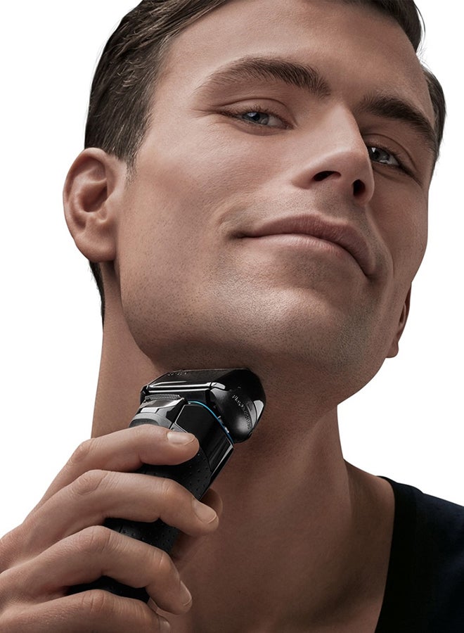 Electric Foil Wet And Dry Shaver Set 5195CC Black - image 4