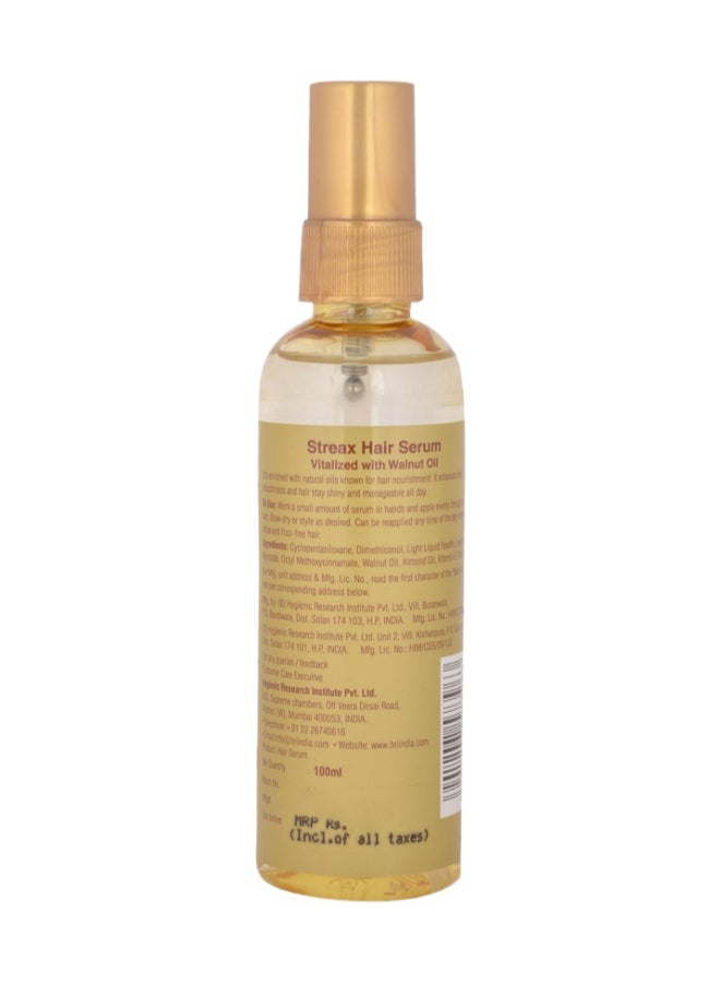 Walnut Hair Serum for Instant Shine & Smoothness - Frizz-Free, Manageable Hair All Day with Nourishing Walnut Oil 100ml - image 2