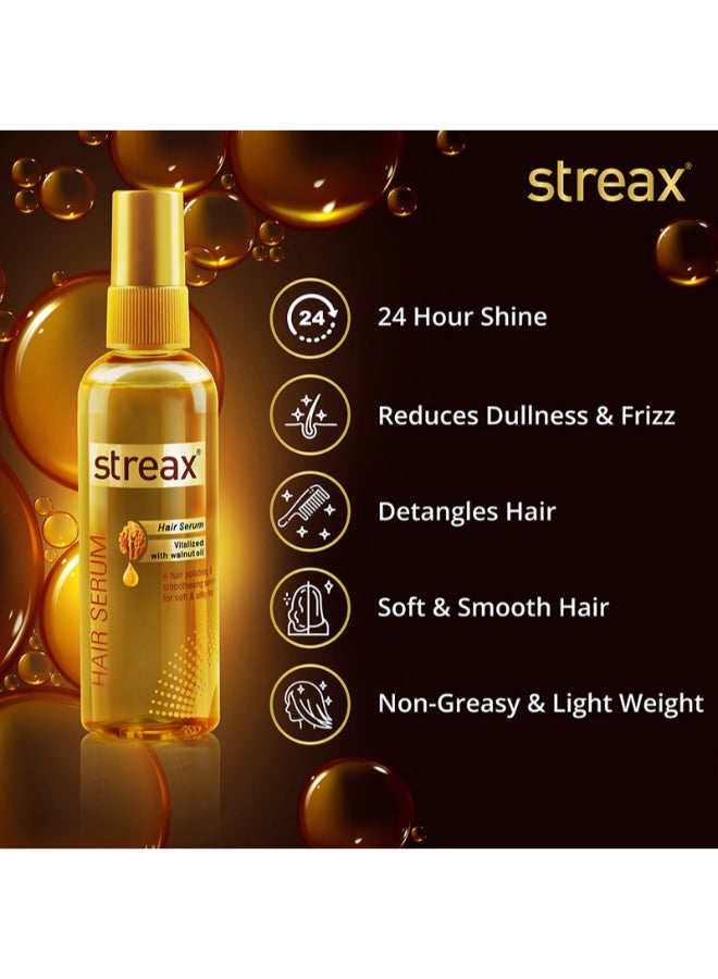 Walnut Hair Serum for Instant Shine & Smoothness - Frizz-Free, Manageable Hair All Day with Nourishing Walnut Oil 100ml - image 3