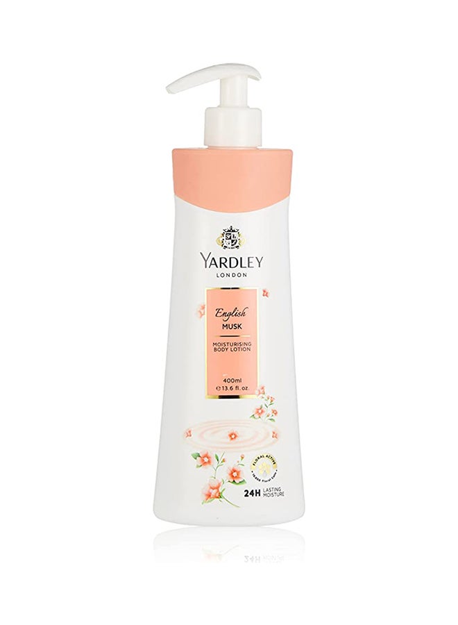 English Musk Moisturizing Body Lotion 400ml
