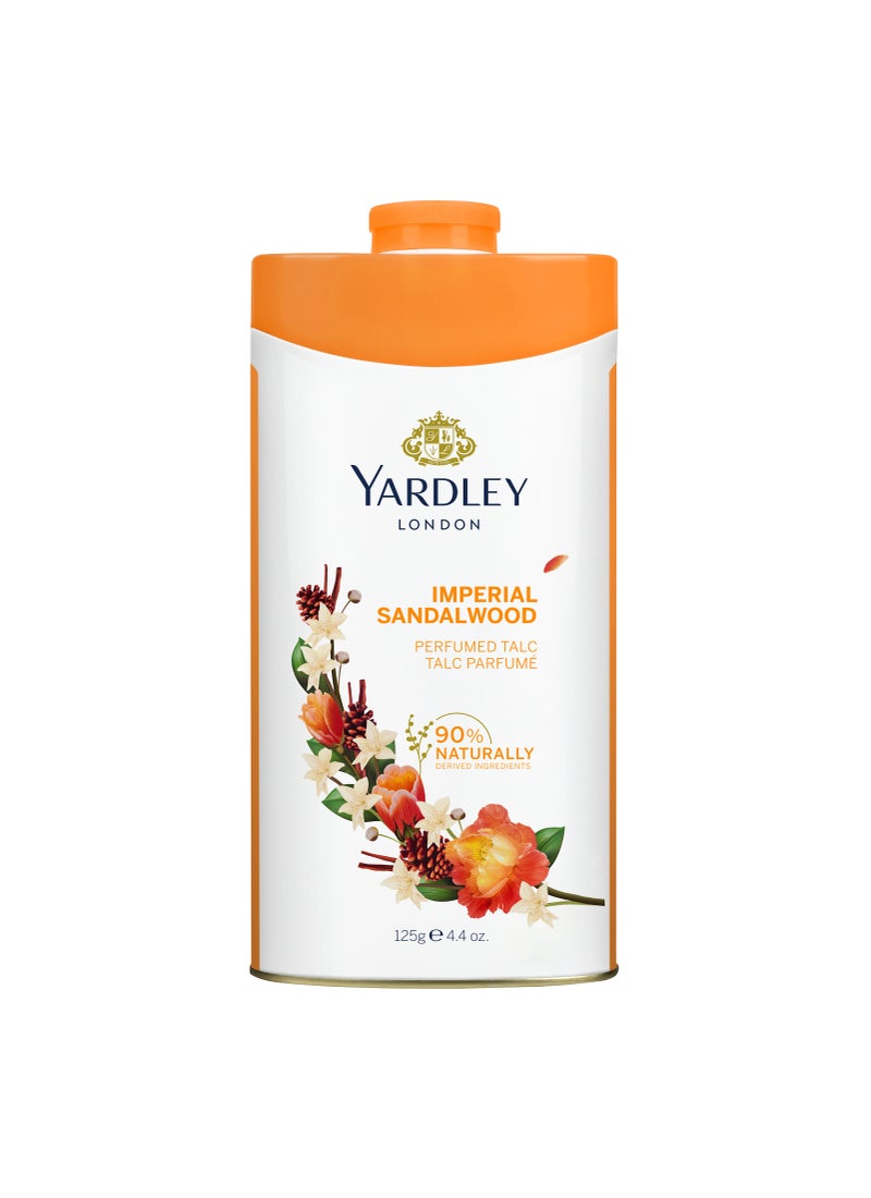Imperial Sandalwood Perfumed Talc Powder 125grams