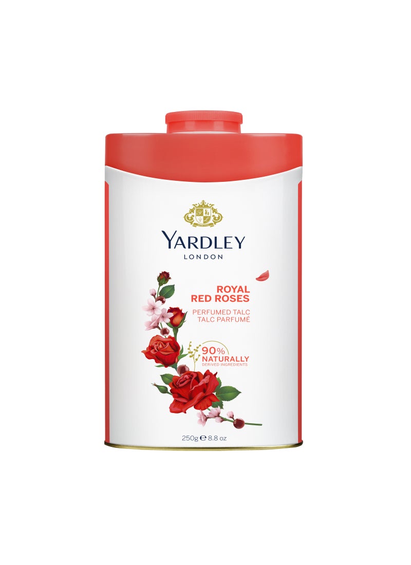 Red Roses Perfumed Talc Powder 250grams