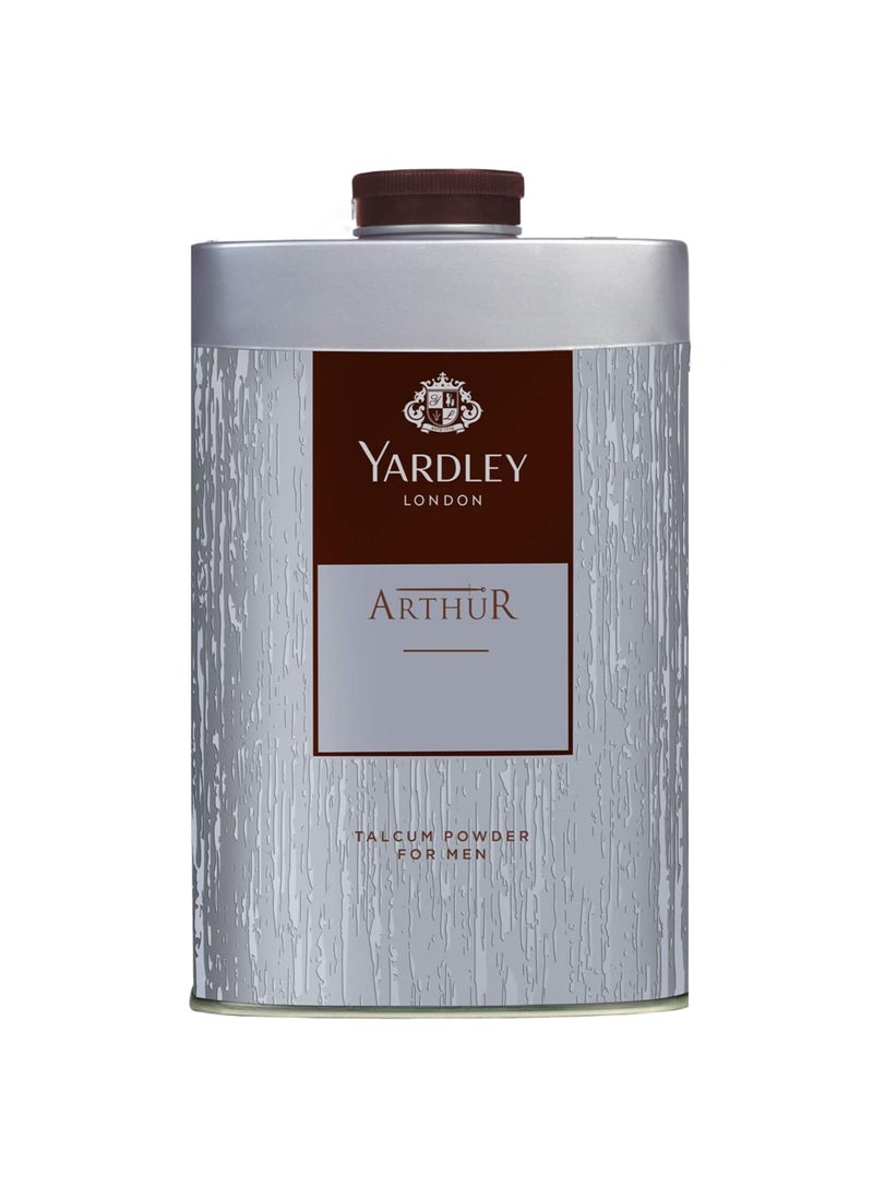 London Arthur Deodorising Talc For Men 250grams