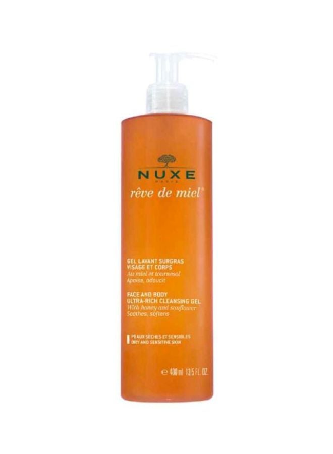 Reve De Miel Face And Body Ultra Rich Cleansing Gel 400ml