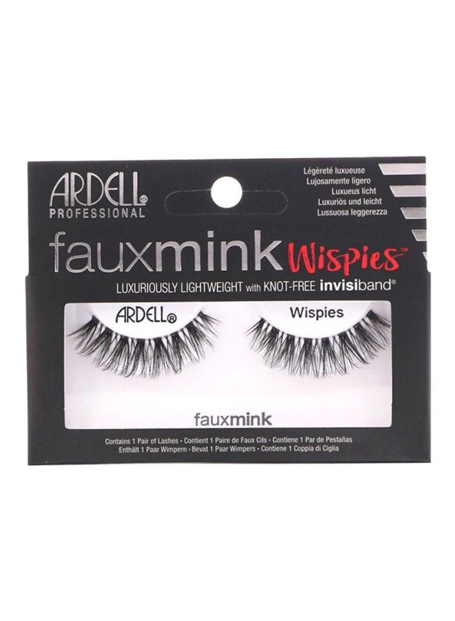 Fauxmink Wispies Eyelashes Black