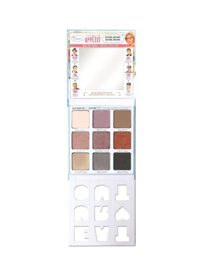 Appetit Eyeshadow Palette Brown/Pink/Beige