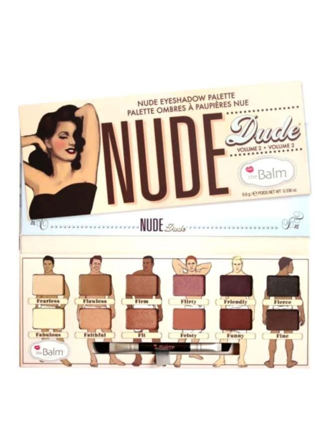 Nude Dude Eyeshadow Palette Brown/Pink/Beige