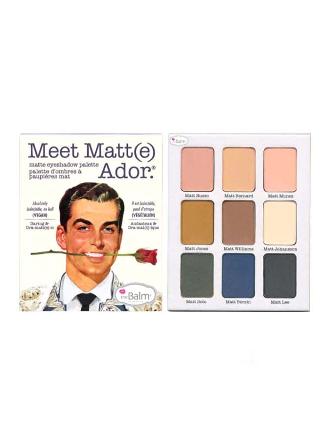 Meet Matt(e) Ador Eyeshadow Palette Matt Russo/Matt Bernard/Matt Munoz