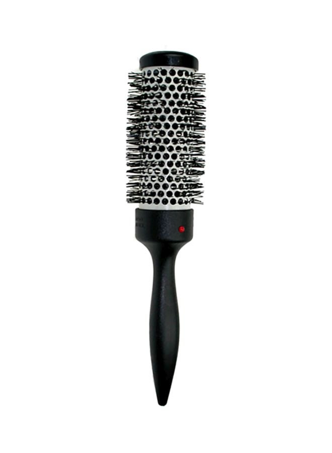 ThermoCeramic Curling Brush Black/White