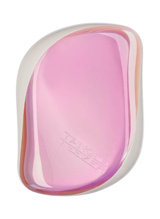 Compact Styler Halo Hero Detangler Hairbrush Pink/Peach/White
