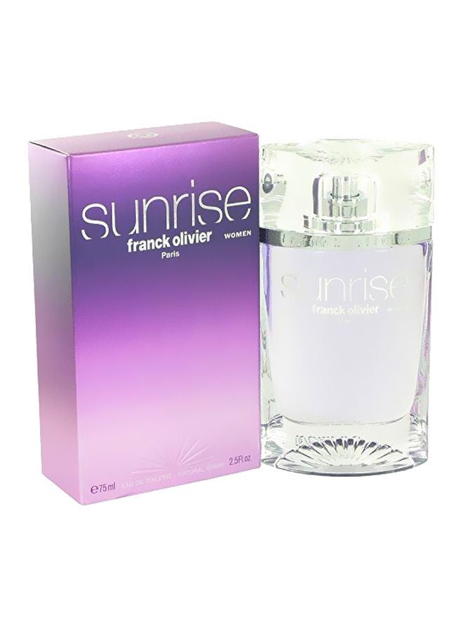 Sunrise EDT