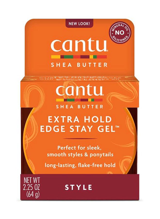 Natural Hair Extra Hold Edge Stay Gel 64grams