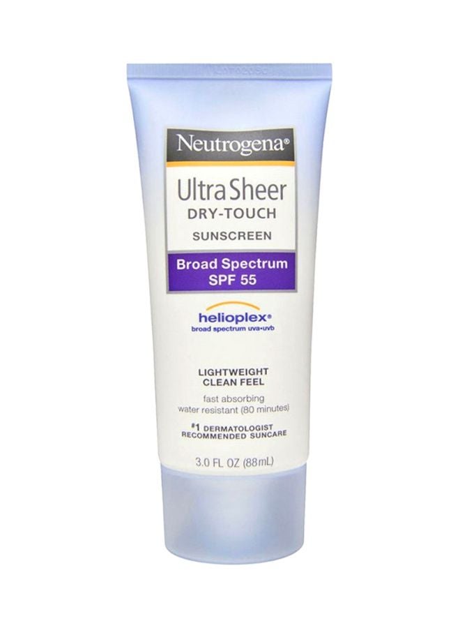 Ultra Sheer Dry-Touch Sunscreen With SPF 55 3Fluid Ounce