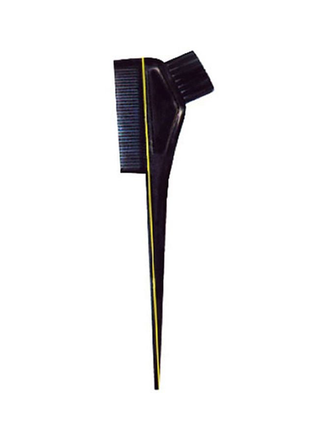 Brush-Tint Hair Comb Black