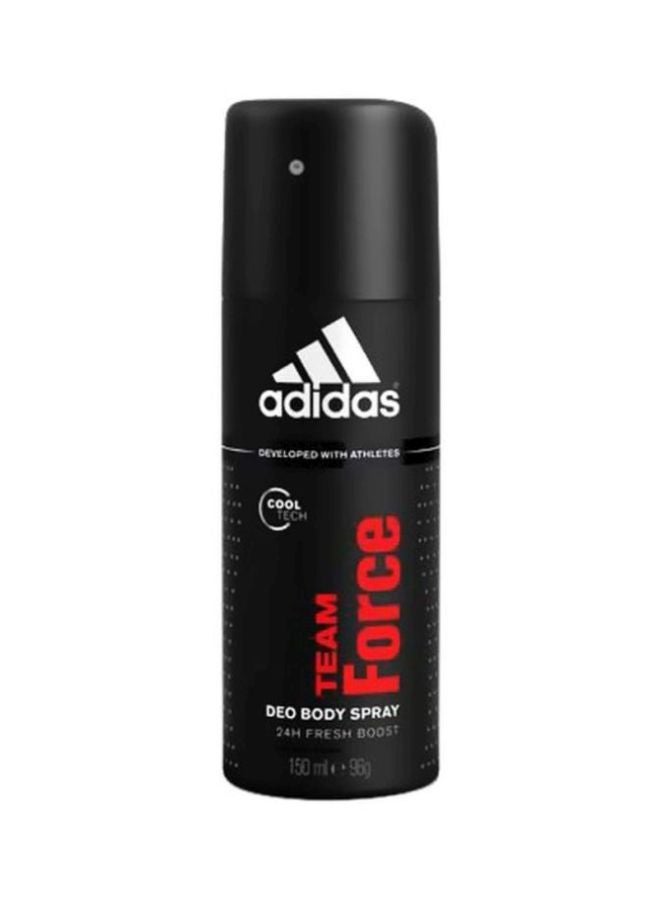 Team Force Deo Body Spray Black 150ml