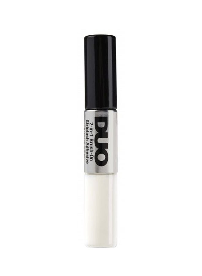 2-In-1 Brush-On Striplash White/Black/Silver