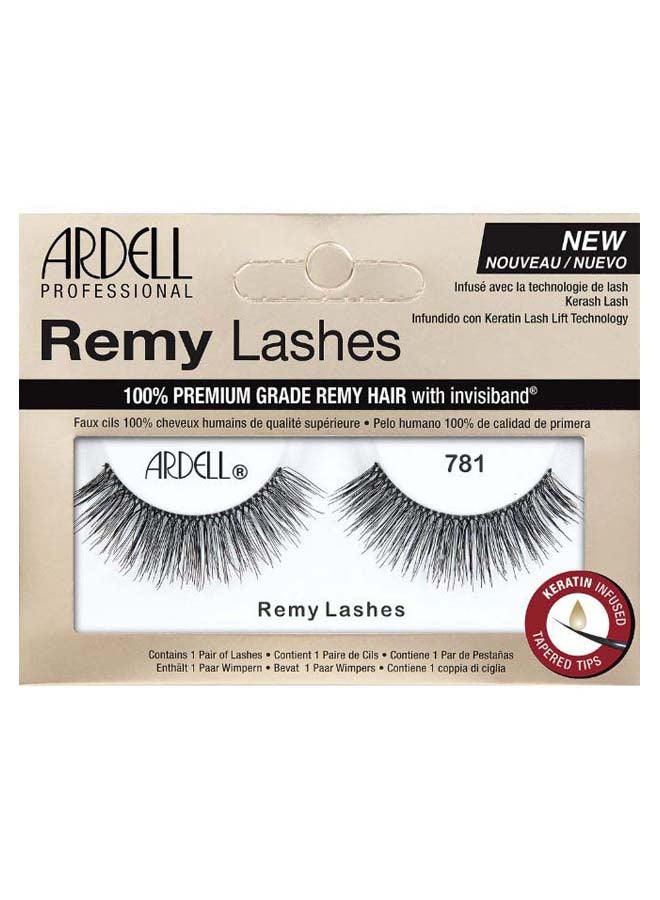 Remy Strip Eyelash 781 Black