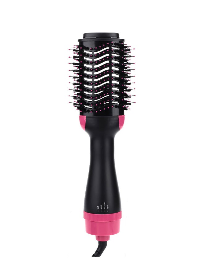 Multifunction Speed Regulation Hot Air Comb Pink/Black 650grams