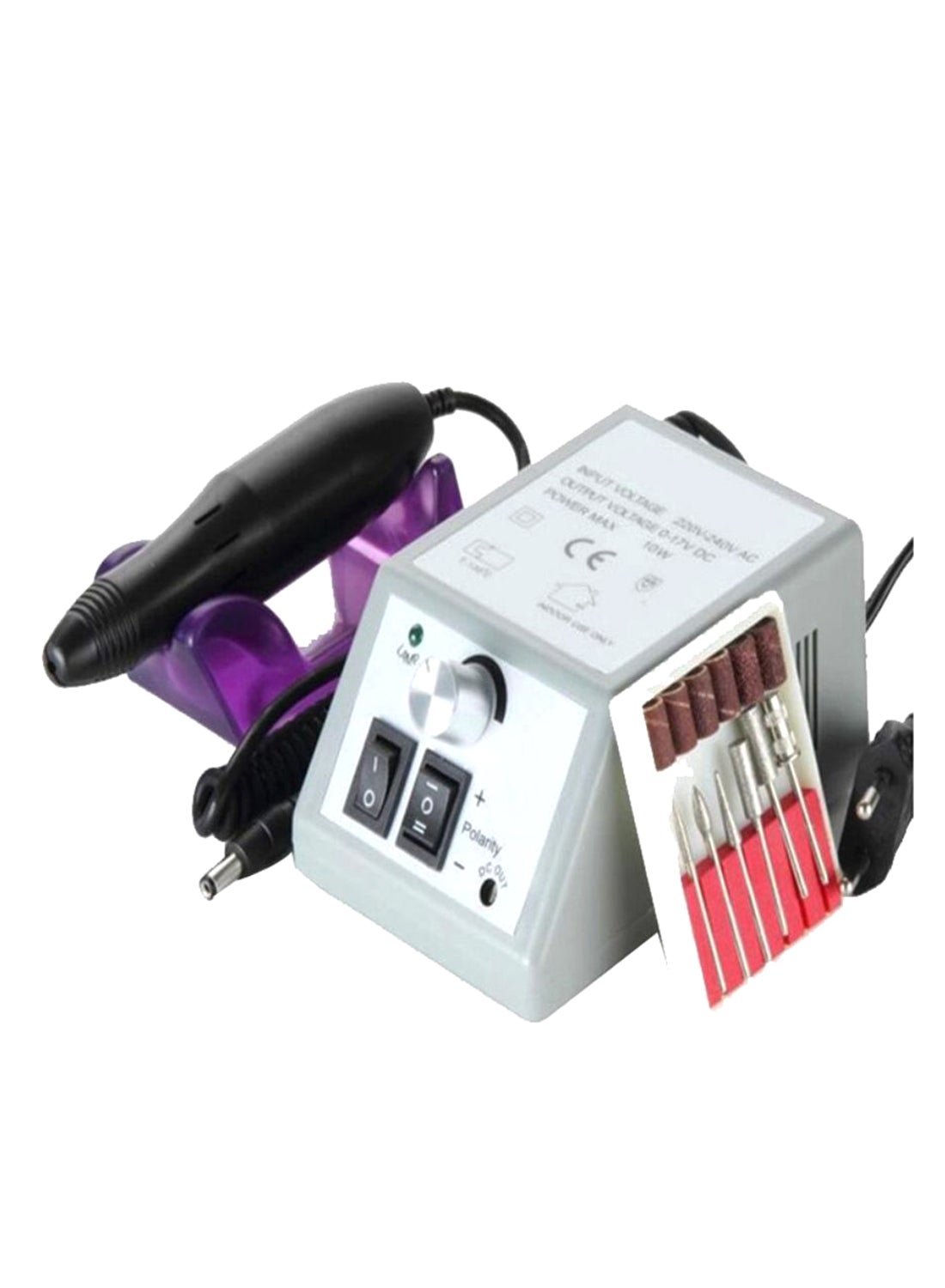 Electric Nail Polisher File Drill Manicure Pedicure Machine Kit Multicolour