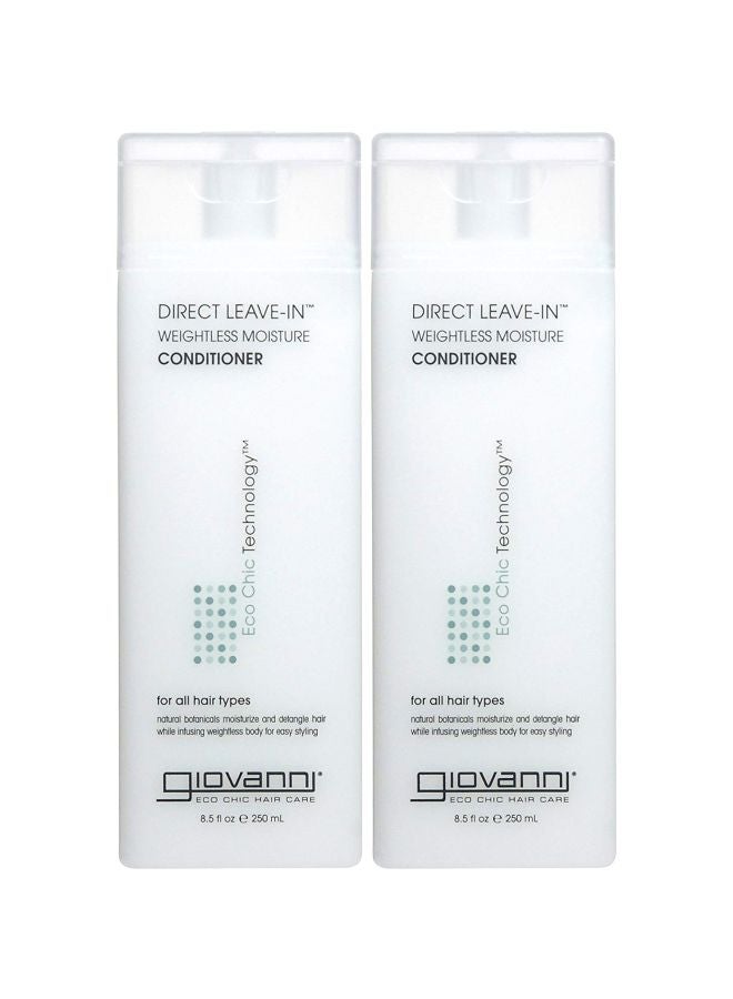 Pack Of 2 Direct Leave In Weightless Moisture Conditioner