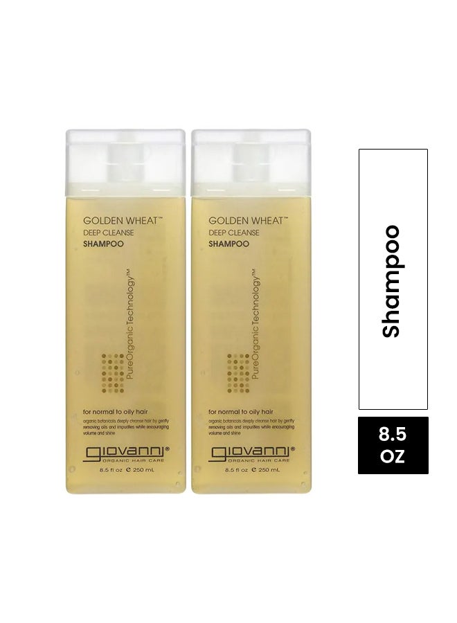 Pack Of 2 Golden Wheat Deep Cleanse Shampoo Set
