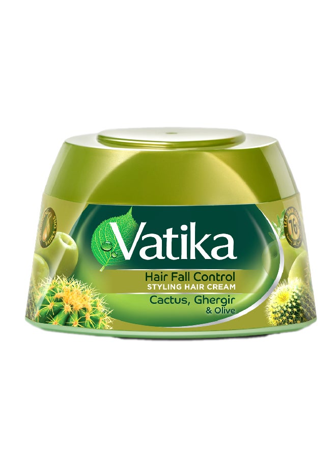 Hair Fall Control Styling Hair Cream Enriched With Cactus Ghergir And Olive 140ml