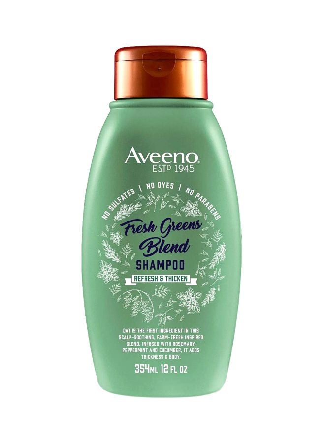Pack Of 2 Fresh Greens Blend Shampoo 354ml