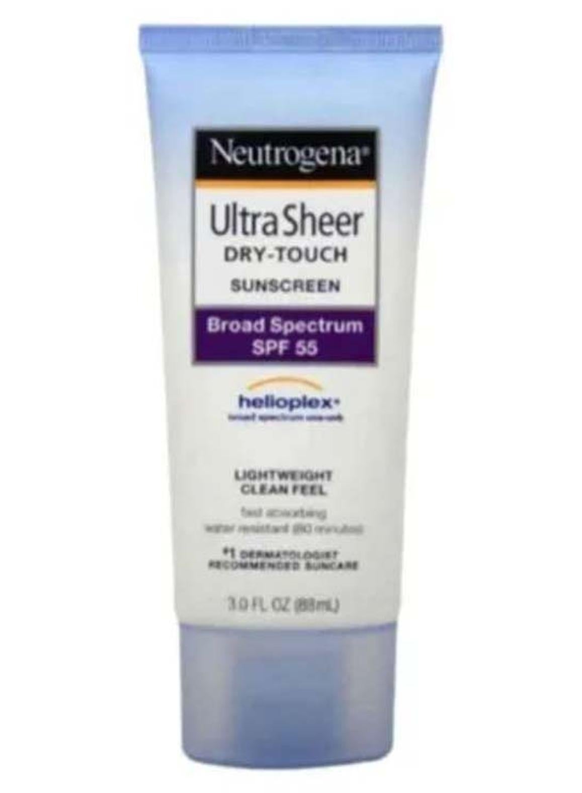 Ultra Sheer Dry-Touch Sunscreen With SPF 55 3Fluid Ounce