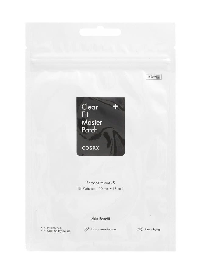 Clear Fit Master Patch, 18 Patches