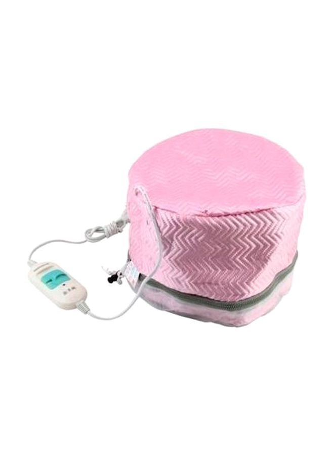 Thermal Drying Hair Cap Pink/Grey