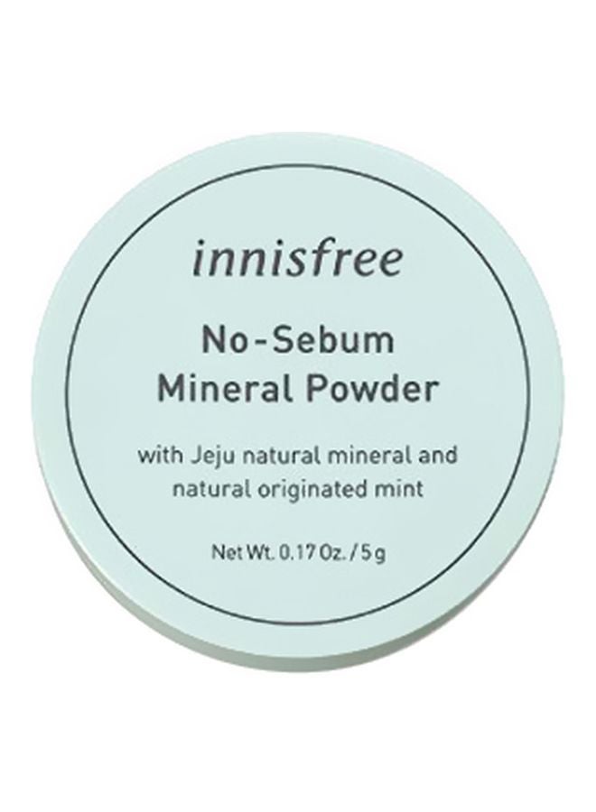 No Sebum Mineral Powder White