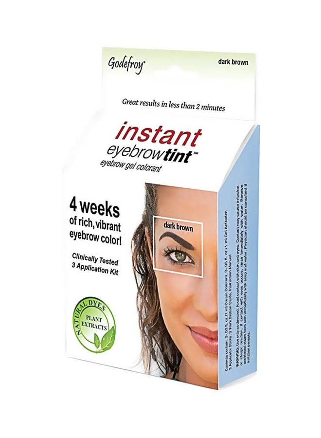 Instant Eyebrow Tint Dark Brown