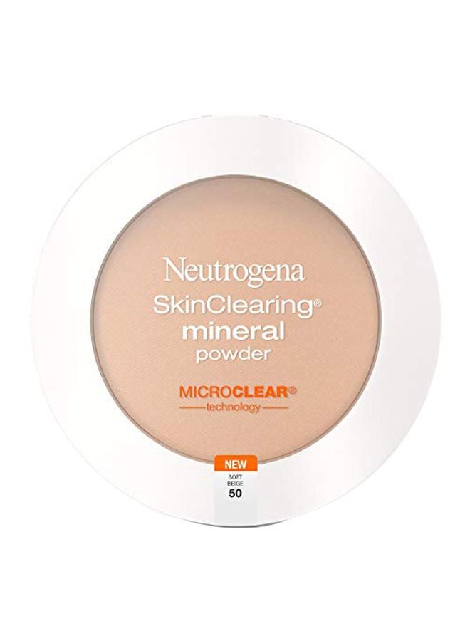 Skinclearing Mineral Foundation Powder Soft Beige 50