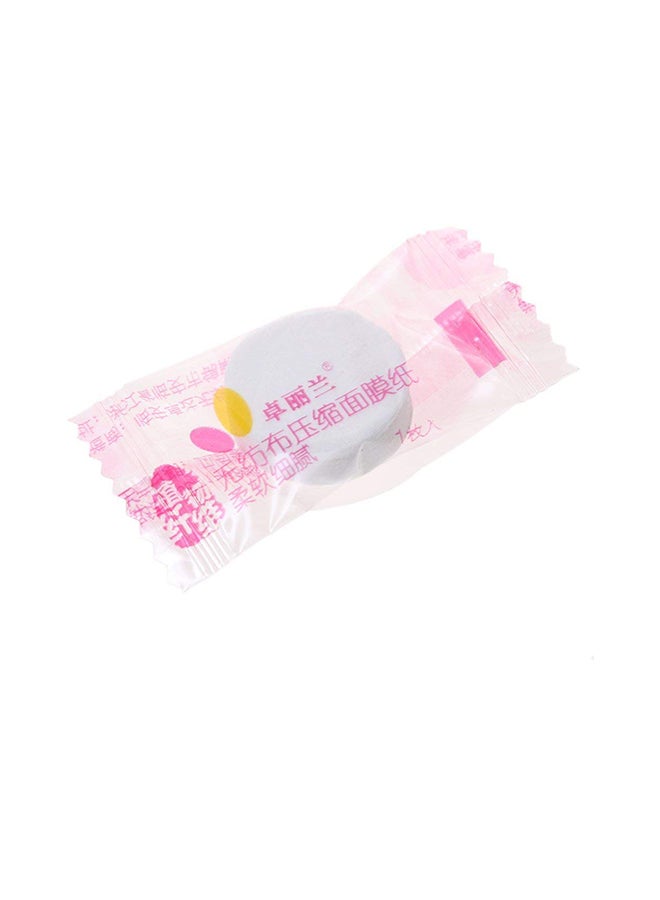 Pack Of 60 Compressed Facial Face Masks Blue