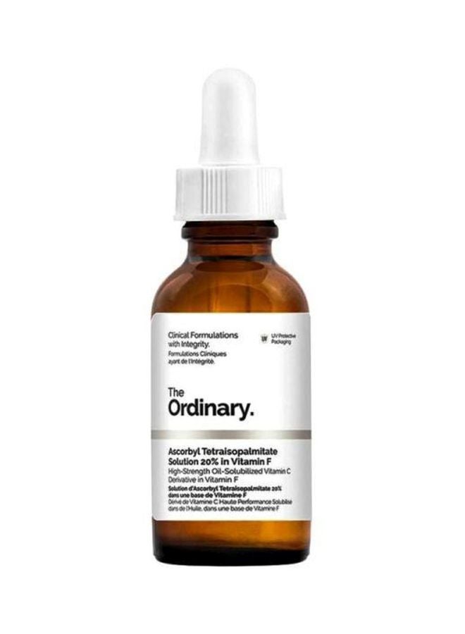 Ascorbyl Tetraisopalmitate Solution 20% In Vitamin F 30ml