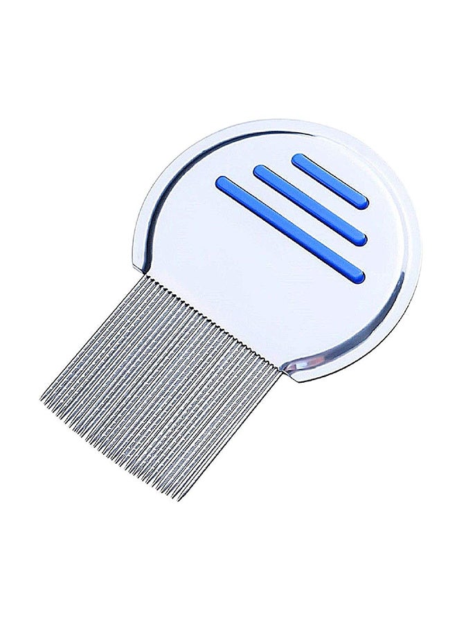 M&M Terminator Lice Comb Silver/White