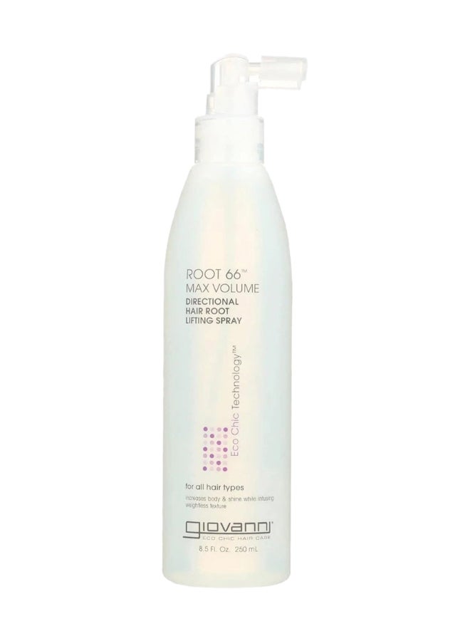 Giovanni Root 66 Max Volume Directional Hair Root Lifting Spray, Eco Chic Technology 250ml