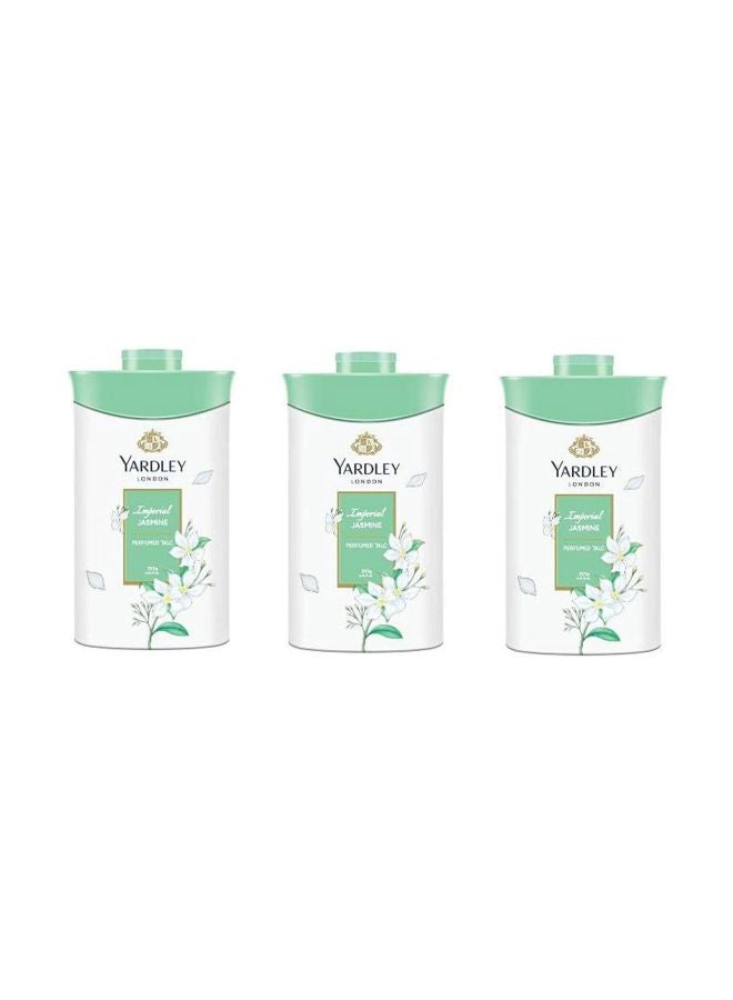 3-Piece London Jasmine Talc Powder 250grams