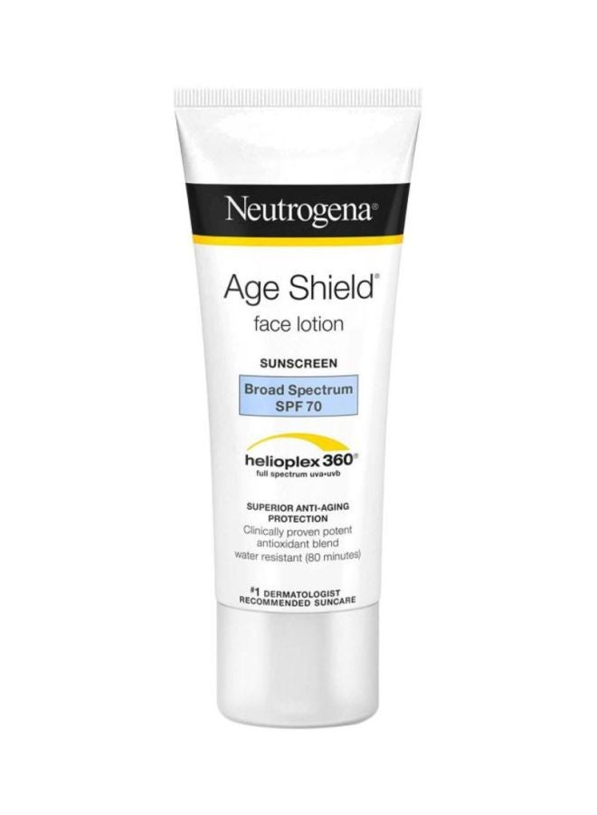 Age Shield Face Sunscreen SPF70