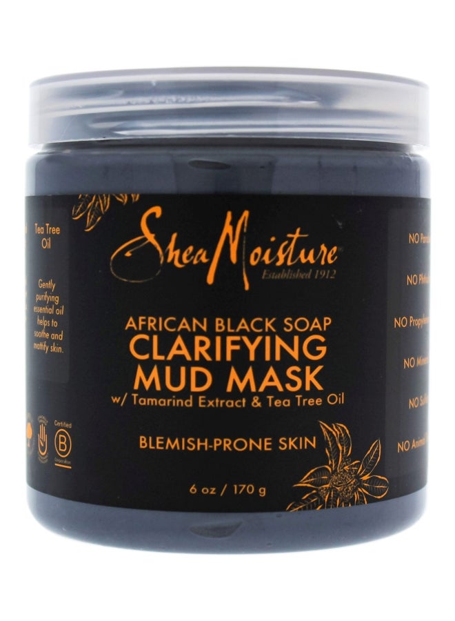 African Black Soap Clarifying Mud Mask