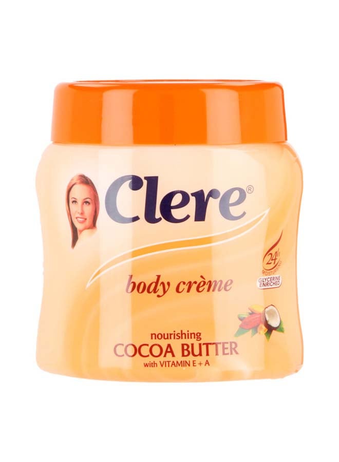 Clere Nourishing Body Crème Cocoa Butter 500ml