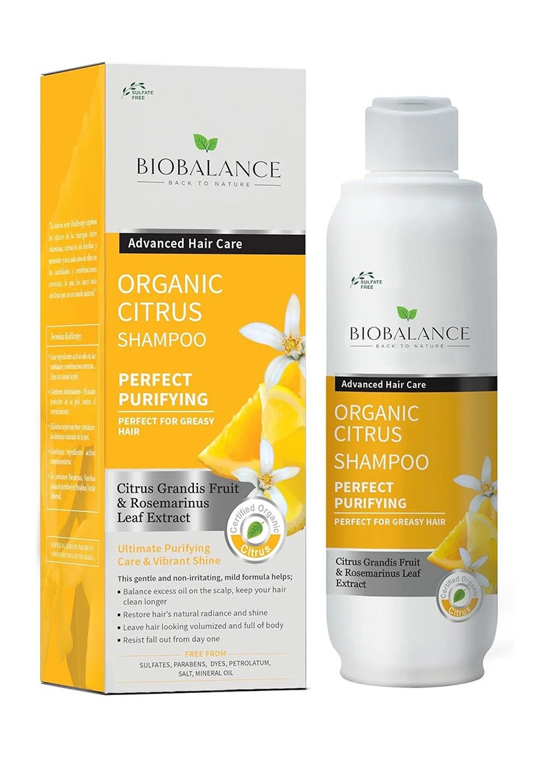 Organic Citrus Shampoo 330ml