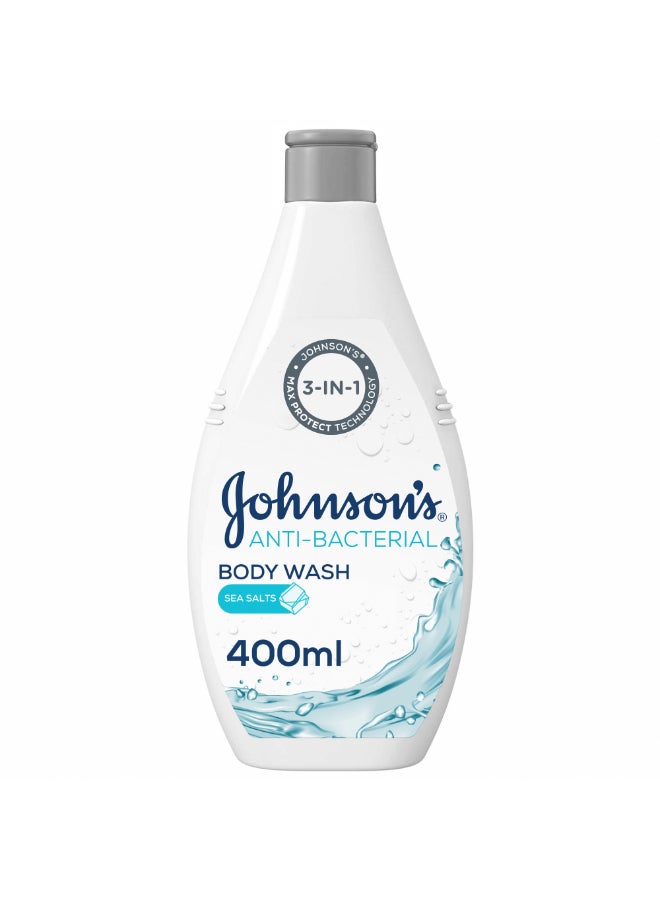Anti-Bacterial Sea Salts Body Wash 400ml
