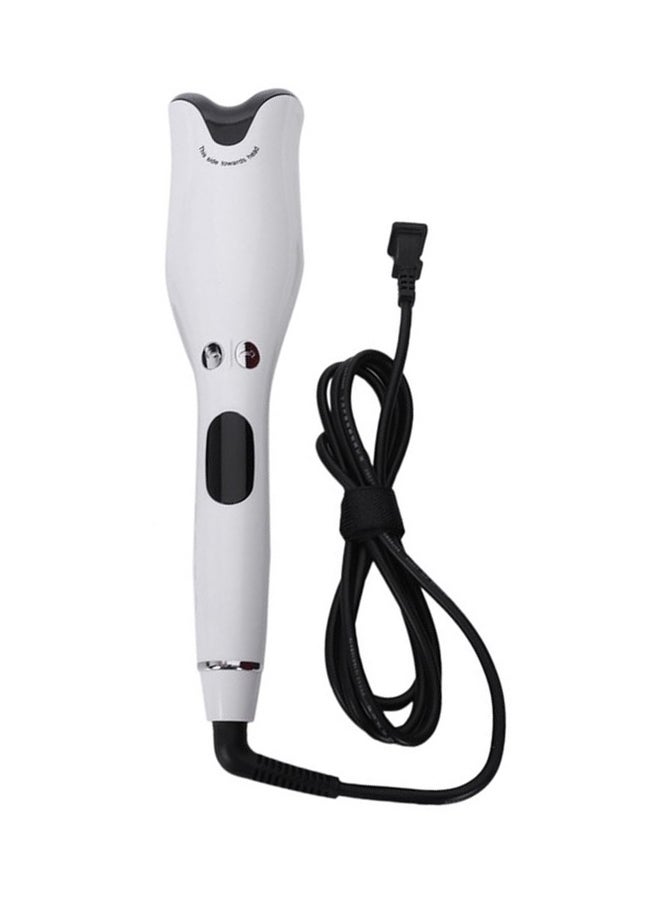 Rose Shape Automatic Hair Curler Wand White