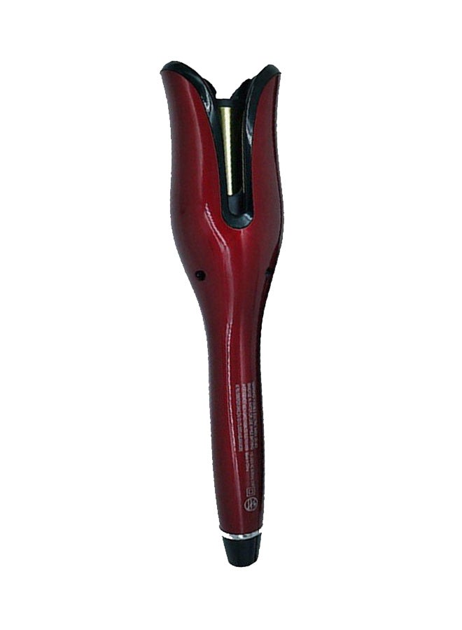 Multifunctional Automatic Spiral Rotating Hair Curler Red