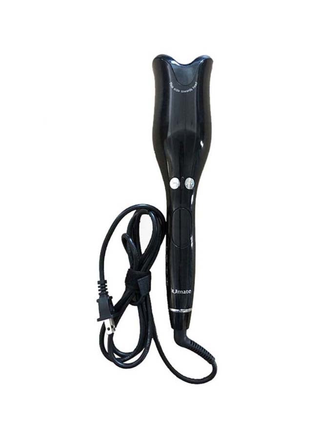 Multifunctional Automatic Spiral Rotating Hair Curling Roller Black