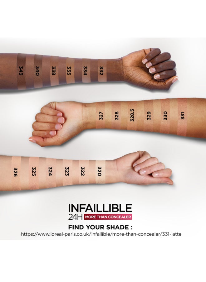 Infallible 24hrs More Than Concealer 327 Cool Rose - image 5